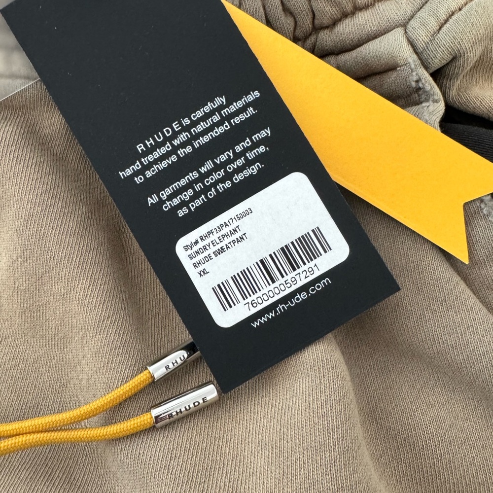 Brand New RHUDE ‘Sundry Elephant’ Sweatpants with Tags! MULTIPLE SIZES - Picture 4 of 8